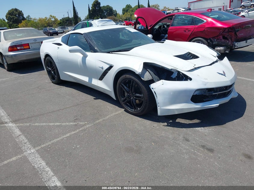 2016 Chevrolet Corvette VIN 1G1YB2D72G5125877 IAAI salvage auction — FRONT END, Salvage (California), sold $20,900 on 2026-07-30 (photo 1)