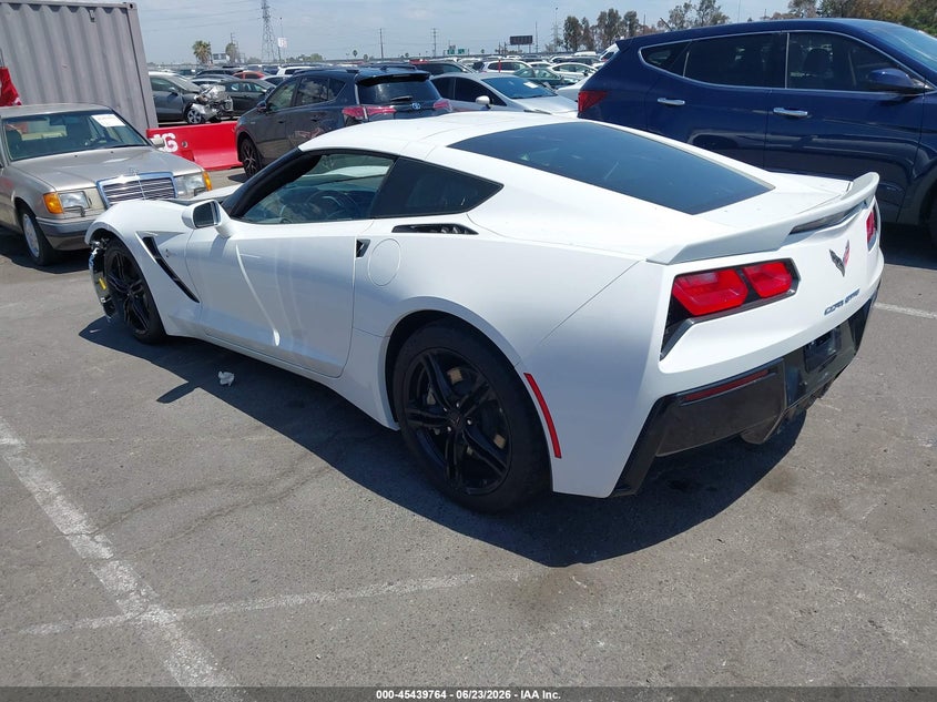 2016 Chevrolet Corvette VIN 1G1YB2D72G5125877 IAAI salvage auction — FRONT END, Salvage (California), sold $20,900 on 2026-07-30 (photo 3)