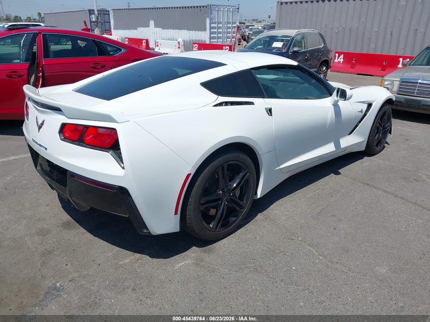 2016 Chevrolet Corvette VIN 1G1YB2D72G5125877 IAAI salvage auction — FRONT END, Salvage (California), sold $20,900 on 2026-07-30 (photo 4)