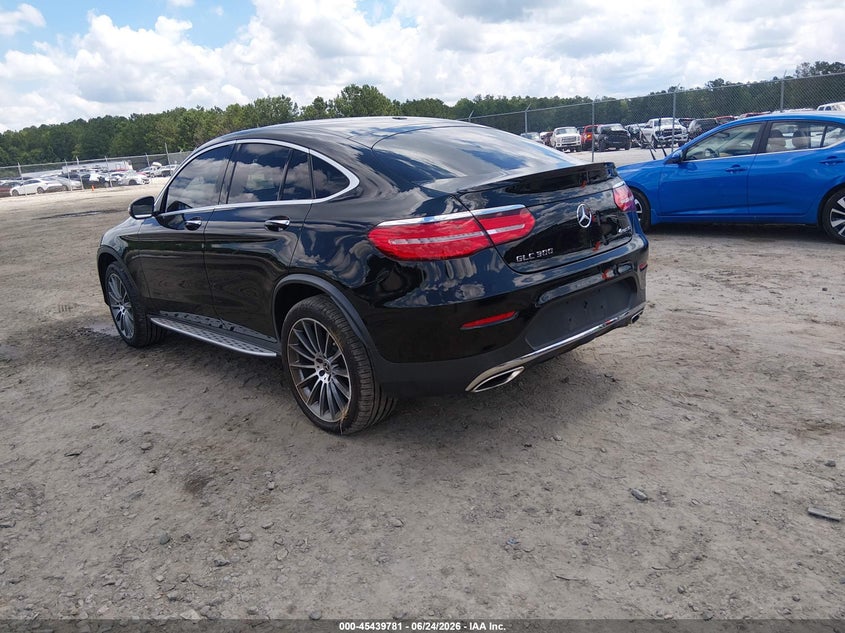 2017 Mercedes-benz Glc coupe VIN WDC0J4KB0HF281187 IAAI salvage auction — RIGHT SIDE, Wait Title, sold $13,150 on 2026-08-14 (photo 3)