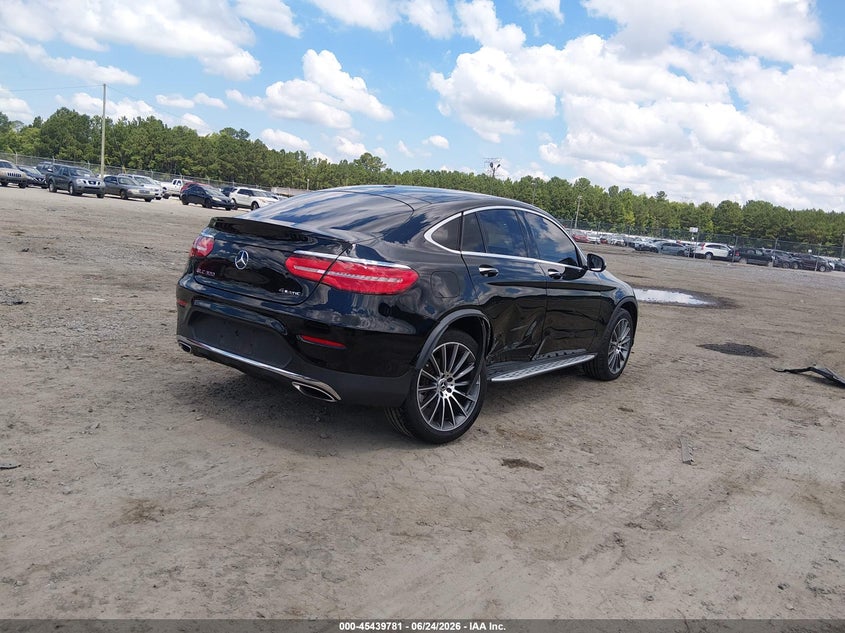 2017 Mercedes-benz Glc coupe VIN WDC0J4KB0HF281187 IAAI salvage auction — RIGHT SIDE, Wait Title, sold $13,150 on 2026-08-14 (photo 4)