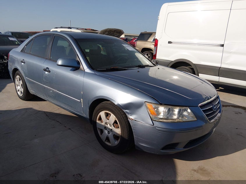 2009 Hyundai Sonata VIN 5NPET46C09H563992 IAAI salvage auction — NORMAL WEAR, Original (Texas), sold $275 on 2026-07-28 (photo 1)
