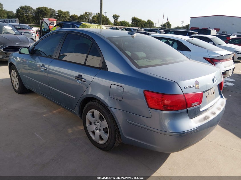 2009 Hyundai Sonata VIN 5NPET46C09H563992 IAAI salvage auction — NORMAL WEAR, Original (Texas), sold $275 on 2026-07-28 (photo 3)