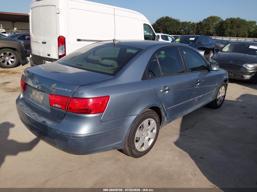 2009 Hyundai Sonata VIN 5NPET46C09H563992 IAAI salvage auction — NORMAL WEAR, Original (Texas), sold $275 on 2026-07-28 (photo 4)