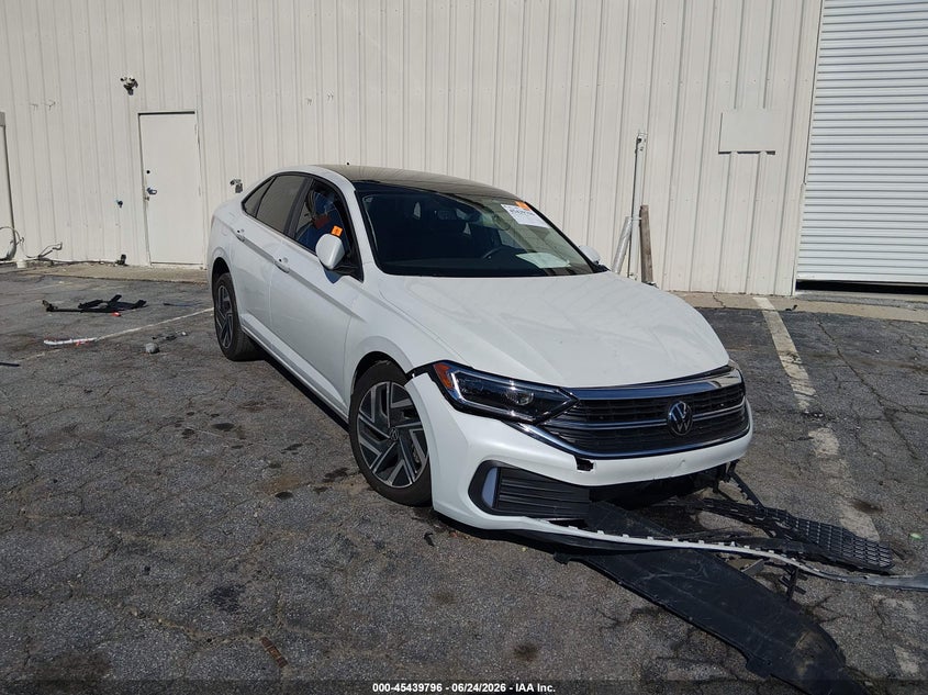 2023 Volkswagen Jetta VIN 3VWGM7BU8PM054212 IAAI salvage auction — BIO HAZARD, Salvage (Georgia), sold $3,000 on 2026-09-07 (photo 1)