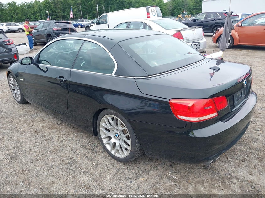 2008 BMW 3 series VIN WBAWL13528PX21578 IAAI salvage auction — RIGHT FRONT, Salvage (Massachusetts), sold $225 on 2026-07-31 (photo 3)