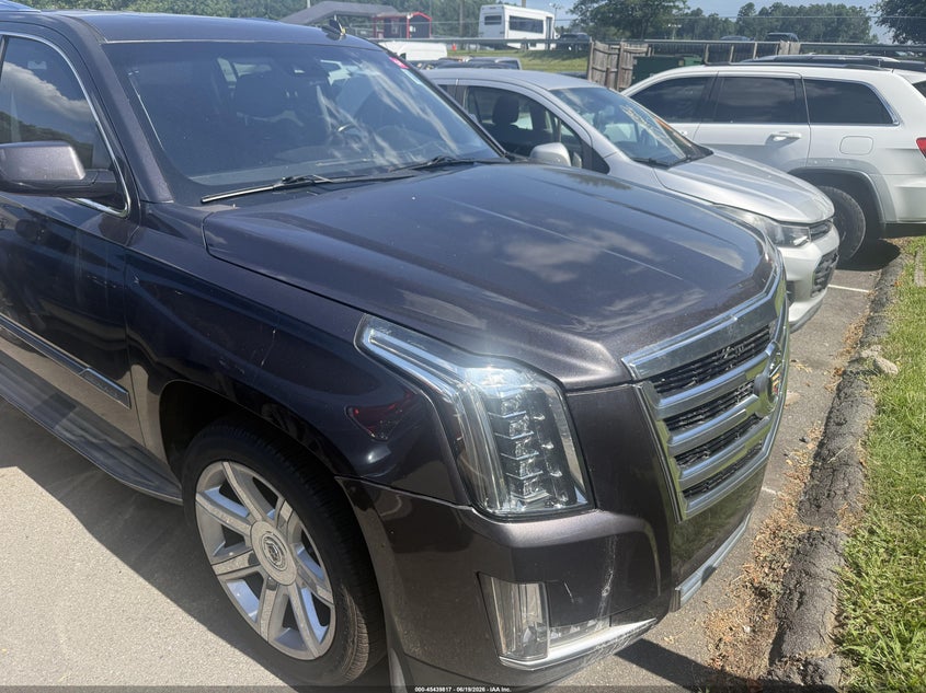 2015 Cadillac Escalade esv VIN 1GYS3HKJ7FR305286 IAAI salvage auction — MECHANICAL, Clear-Dealer Only (North Carolina), sold $4,750 on 2026-07-09 (photo 1)