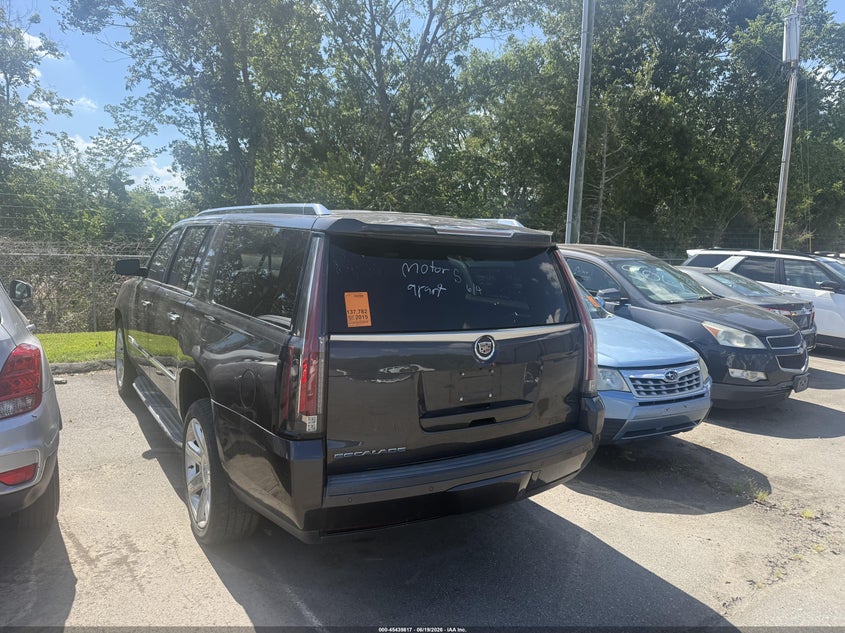 2015 Cadillac Escalade esv VIN 1GYS3HKJ7FR305286 IAAI salvage auction — MECHANICAL, Clear-Dealer Only (North Carolina), sold $4,750 on 2026-07-09 (photo 3)