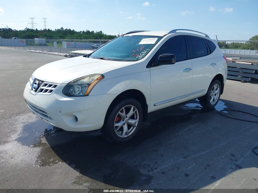 2011 Nissan Rogue VIN JN8AS5MT7BW180811 IAAI salvage auction — NORMAL WEAR, Clear (Florida), sold $25 on 2026-07-29 (photo 2)