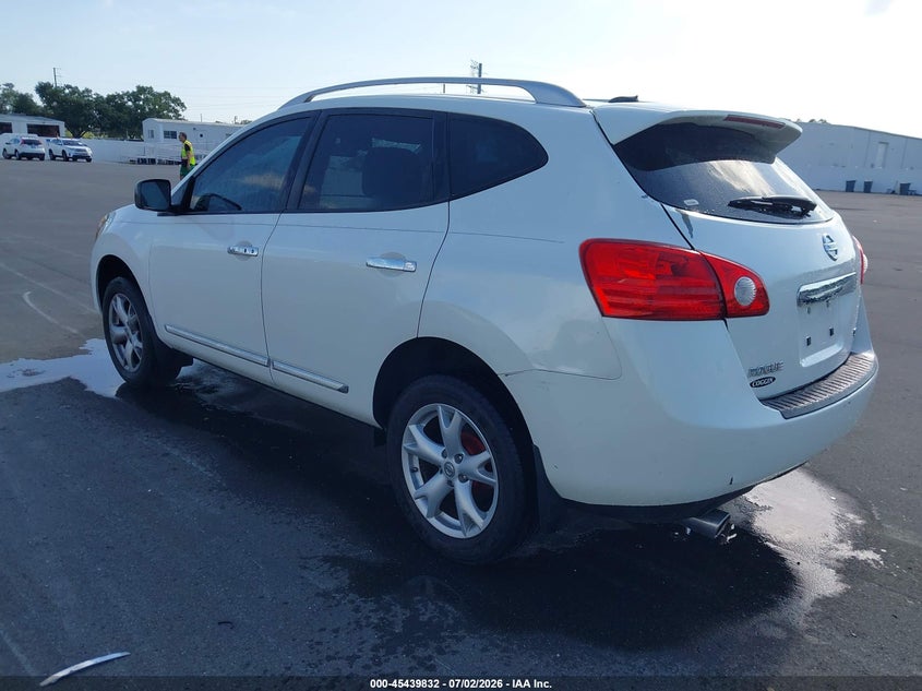 2011 Nissan Rogue VIN JN8AS5MT7BW180811 IAAI salvage auction — NORMAL WEAR, Clear (Florida), sold $25 on 2026-07-29 (photo 3)