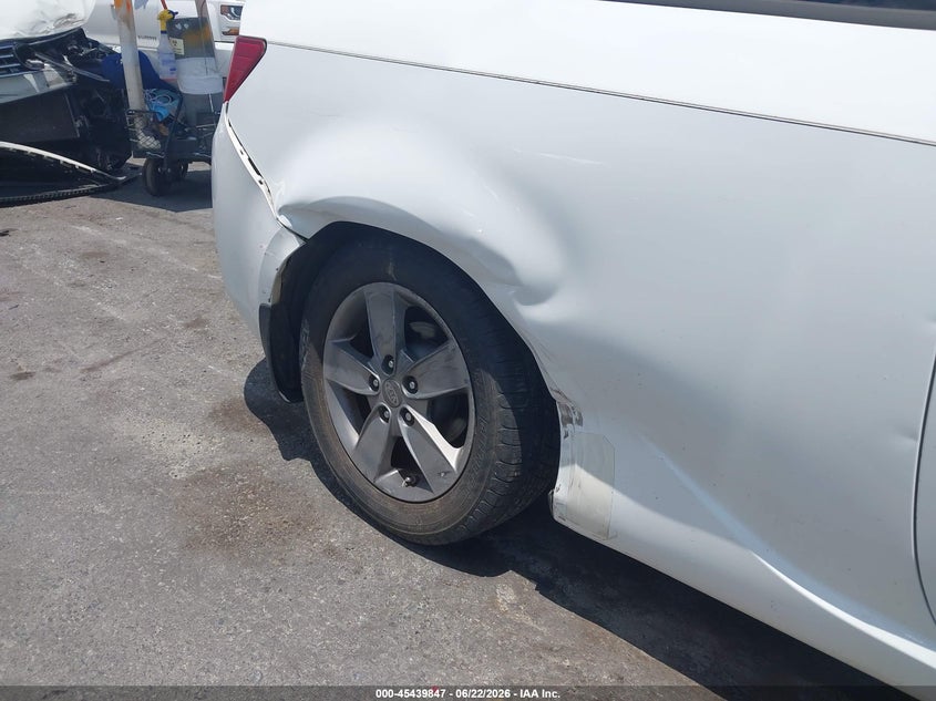 2010 Kia Forte VIN KNAFU6A27A5197395 IAAI salvage auction — FRONT & REAR, Salvage (North Carolina), sold $25 on 2026-07-29 (photo 6)