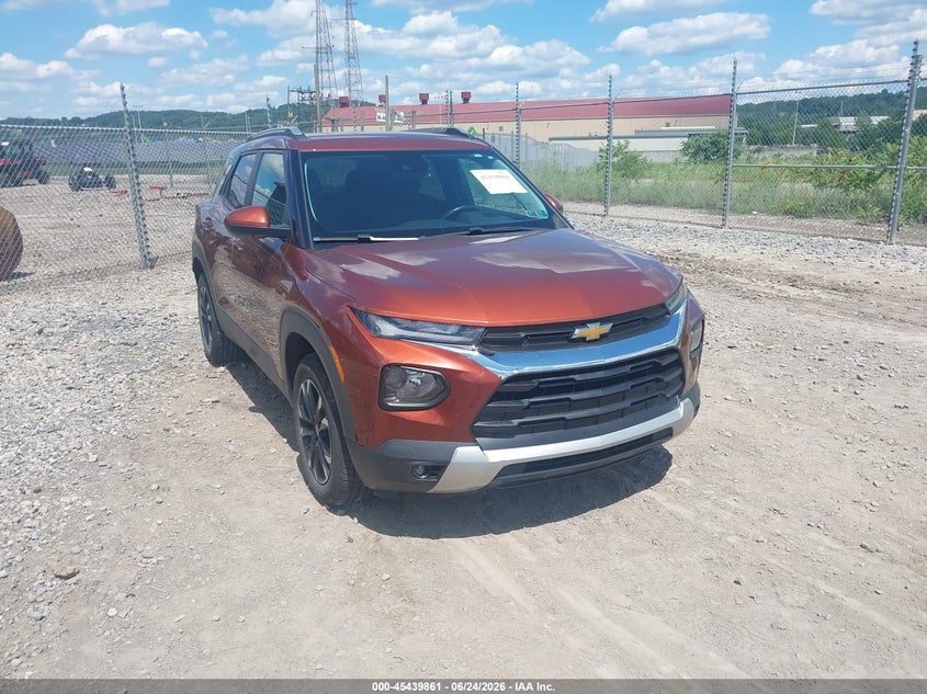 2021 Chevrolet Trailblazer VIN KL79MRSL7MB141176 IAAI salvage auction — LEFT SIDE, Salvage (Pennsylvania), sold $4,925 on 2026-07-14 (photo 1)