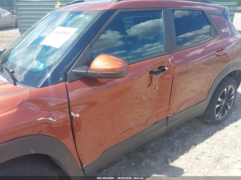 2021 Chevrolet Trailblazer VIN KL79MRSL7MB141176 IAAI salvage auction — LEFT SIDE, Salvage (Pennsylvania), sold $4,925 on 2026-07-14 (photo 6)