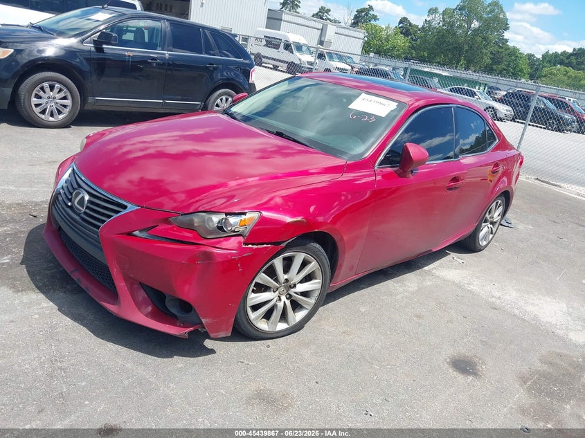 2014 Lexus Is 250 VIN JTHCF1D28E5002729 IAAI salvage auction — NORMAL WEAR, Repossession Paperwork (Georgia), sold $700 on 2026-07-15 (photo 2)