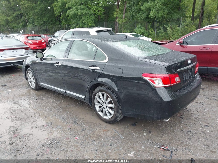 2012 Lexus VIN JTHBK1EG4C2483255 IAAI salvage auction — RIGHT FRONT, Mv-907A (New York), sold $3,300 on 2026-07-07 (photo 3)