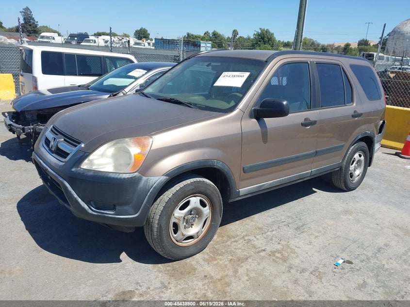 2002 Honda Cr-v VIN JHLRD68532C022271 IAAI salvage auction — NORMAL WEAR, Clear - Dealer Only (California), sold $650 on 2026-07-09 (photo 2)