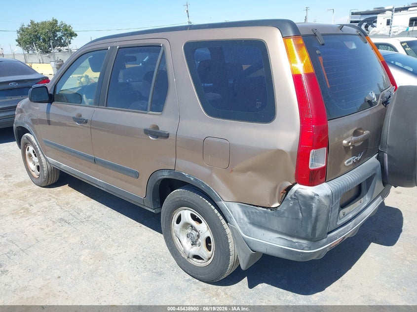 2002 Honda Cr-v VIN JHLRD68532C022271 IAAI salvage auction — NORMAL WEAR, Clear - Dealer Only (California), sold $650 on 2026-07-09 (photo 3)