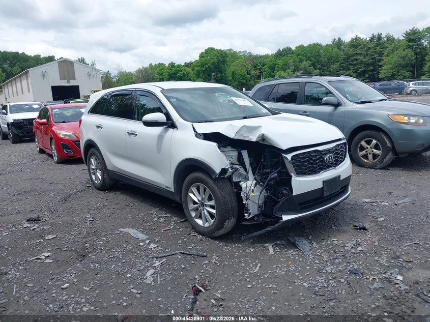 2020 Kia Sorento VIN 5XYPGDA31LG696327 IAAI salvage auction — RIGHT FRONT, Mv-907A (New York), sold $4,250 on 2026-07-14 (photo 1)
