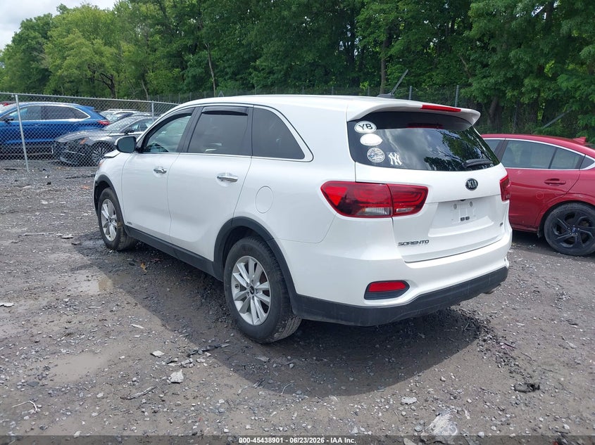 2020 Kia Sorento VIN 5XYPGDA31LG696327 IAAI salvage auction — RIGHT FRONT, Mv-907A (New York), sold $4,250 on 2026-07-14 (photo 3)