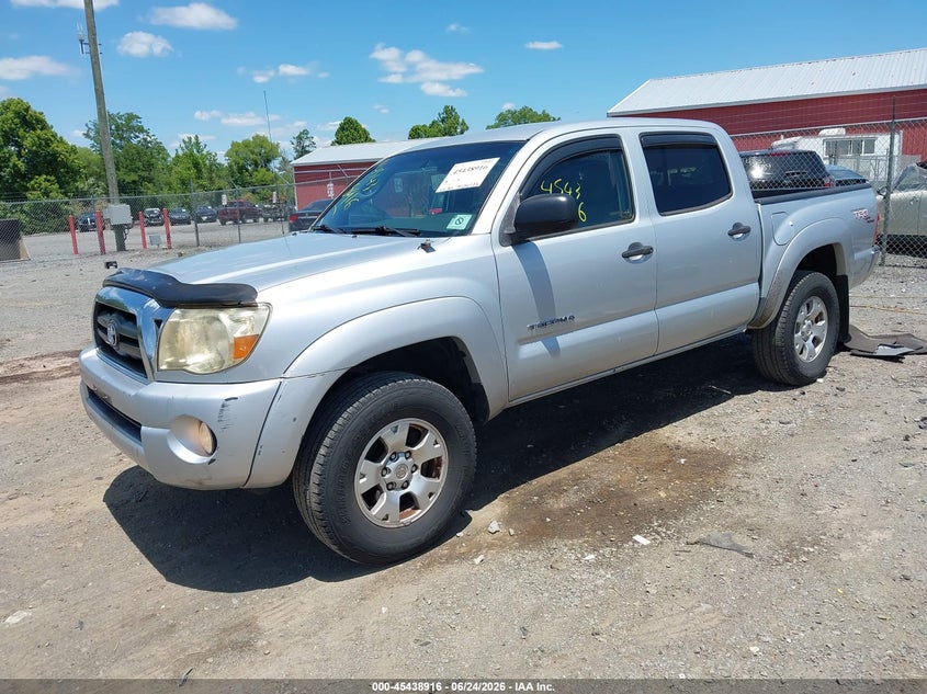 2007 Toyota Tacoma VIN 5TELU42N27Z362097 IAAI salvage auction — SIDE, Clear (Virginia), sold $4,550 on 2026-07-12 (photo 2)