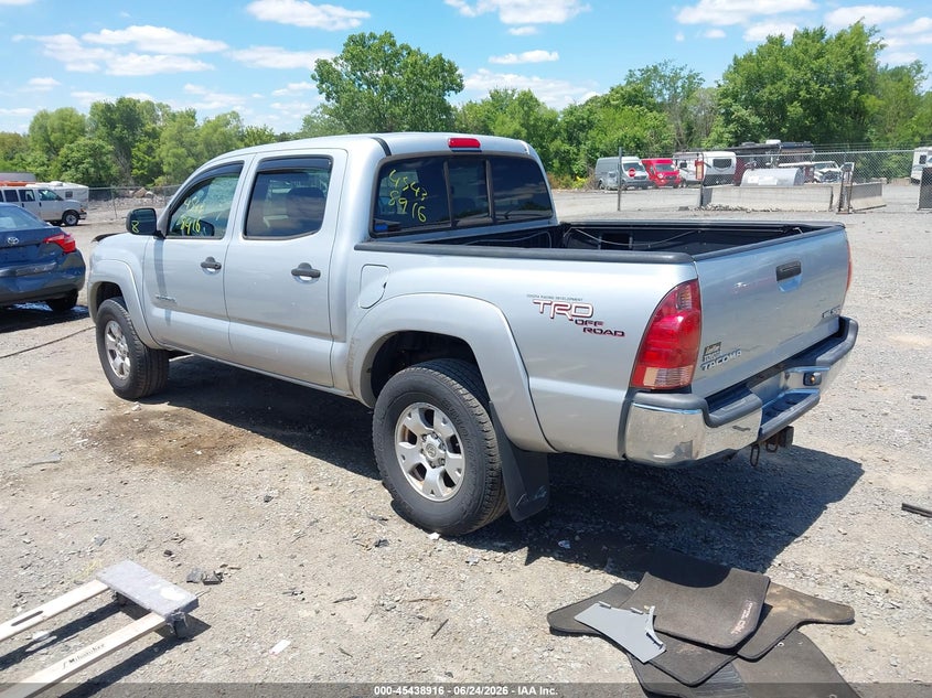 2007 Toyota Tacoma VIN 5TELU42N27Z362097 IAAI salvage auction — SIDE, Clear (Virginia), sold $4,550 on 2026-07-12 (photo 3)
