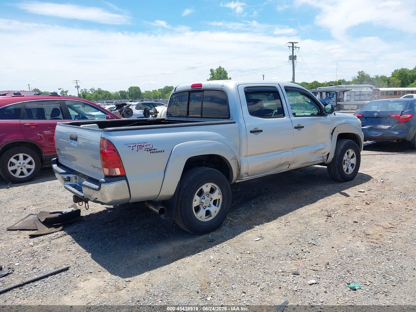 2007 Toyota Tacoma VIN 5TELU42N27Z362097 IAAI salvage auction — SIDE, Clear (Virginia), sold $4,550 on 2026-07-12 (photo 4)
