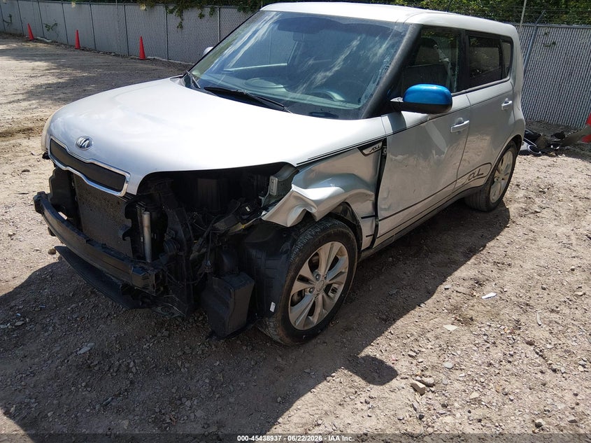 2016 Kia Soul VIN KNDJN2A26G7843669 IAAI salvage auction — FRONT END, Salvage Title, sold $400 on 2026-07-29 (photo 2)