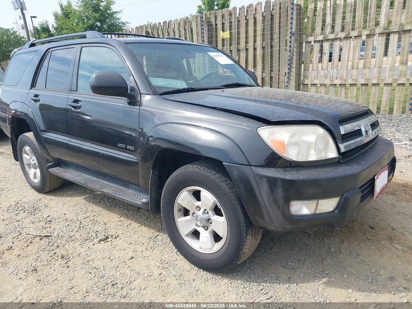 2005 Toyota 4runner VIN JTEBU14R450063469 IAAI salvage auction — LEFT SIDE, Salvage (Virginia), sold $2,550 on 2026-07-20 (photo 1)