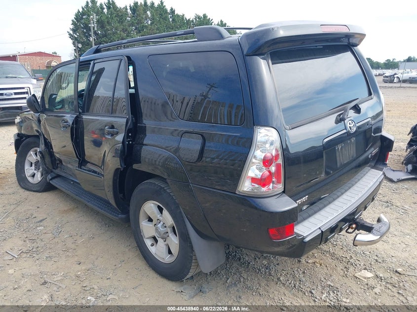 2005 Toyota 4runner VIN JTEBU14R450063469 IAAI salvage auction — LEFT SIDE, Salvage (Virginia), sold $2,550 on 2026-07-20 (photo 3)
