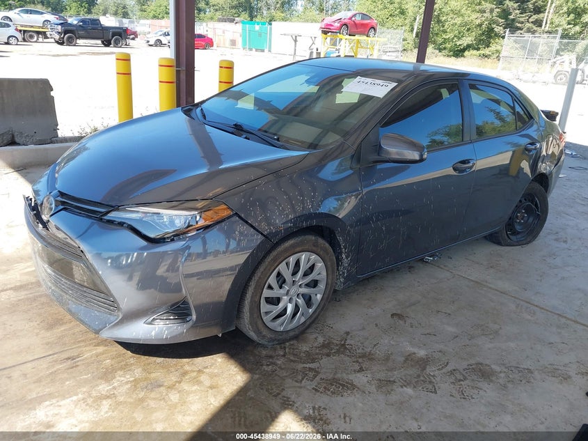2018 Toyota Corolla VIN 5YFBURHE4JP833986 IAAI salvage auction — FRONT END, Salvage Title, sold $2,100 on 2026-07-31 (photo 2)
