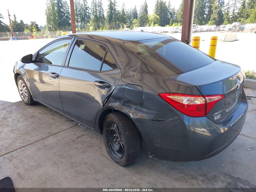 2018 Toyota Corolla VIN 5YFBURHE4JP833986 IAAI salvage auction — FRONT END, Salvage Title, sold $2,100 on 2026-07-31 (photo 3)