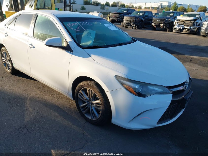 2016 Toyota Camry VIN 4T1BF1FK4GU234064 IAAI salvage auction — FRONT & REAR, Salvage Title, sold $3,400 on 2026-07-24 (photo 1)