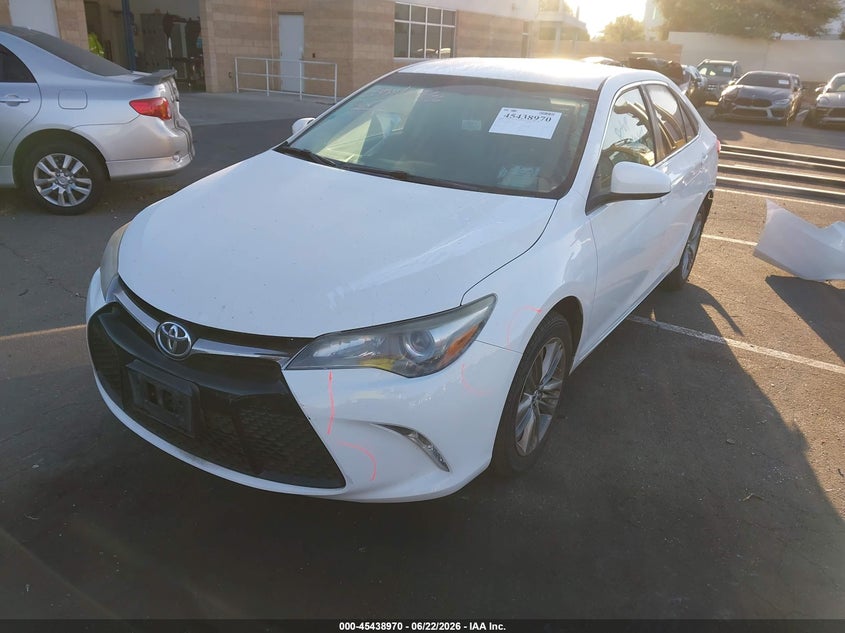 2016 Toyota Camry VIN 4T1BF1FK4GU234064 IAAI salvage auction — FRONT & REAR, Salvage Title, sold $3,400 on 2026-07-24 (photo 2)