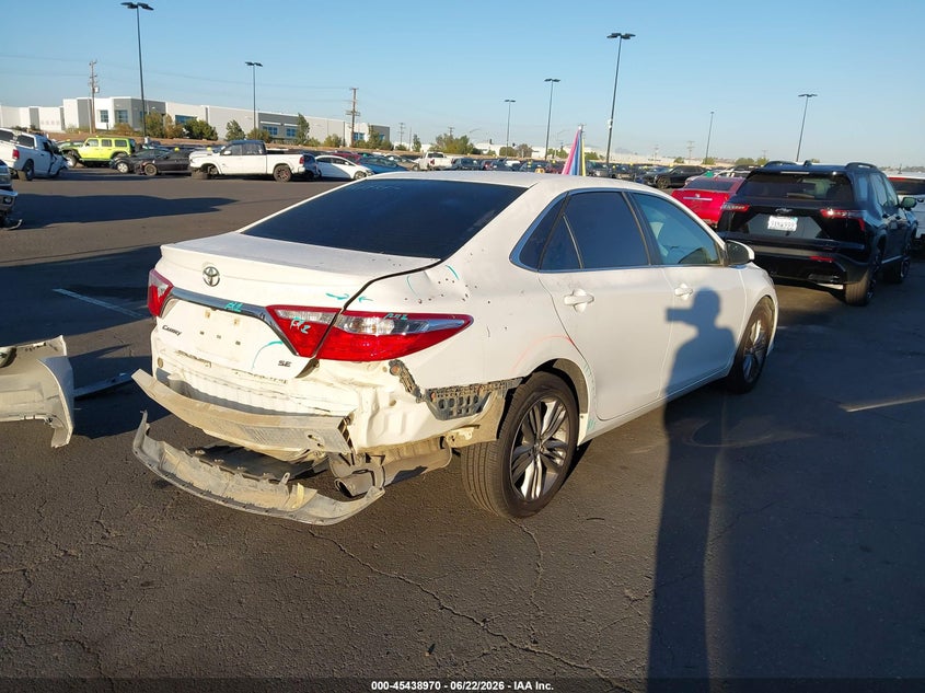 2016 Toyota Camry VIN 4T1BF1FK4GU234064 IAAI salvage auction — FRONT & REAR, Salvage Title, sold $3,400 on 2026-07-24 (photo 4)