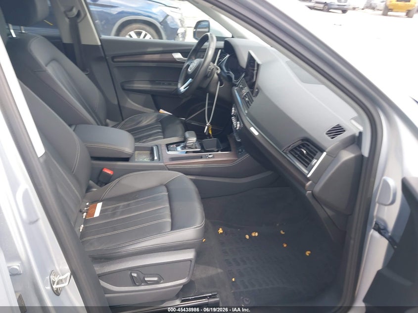 2022 Audi Q5 VIN WA1EAAFY0N2115385 IAAI salvage auction — FRONT END, Salvage (Massachusetts), sold $14,600 on 2026-07-24 (photo 5)