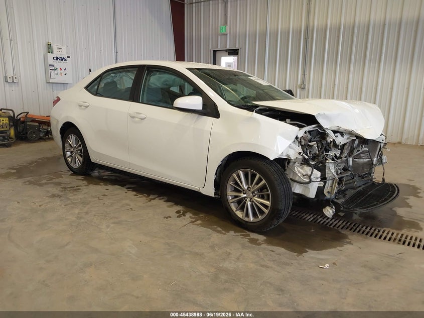 2014 Toyota Corolla VIN 5YFBURHE4EP025028 IAAI salvage auction — FRONT END, Salvage (Utah), sold $25 on 2026-07-29 (photo 1)