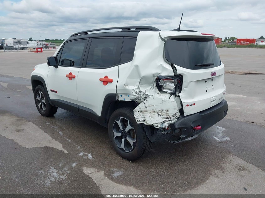2020 Jeep Renegade VIN ZACNJBC15LPL42946 IAAI salvage auction — REAR END, Salvage (Nebraska), sold $3,450 on 2026-07-30 (photo 3)