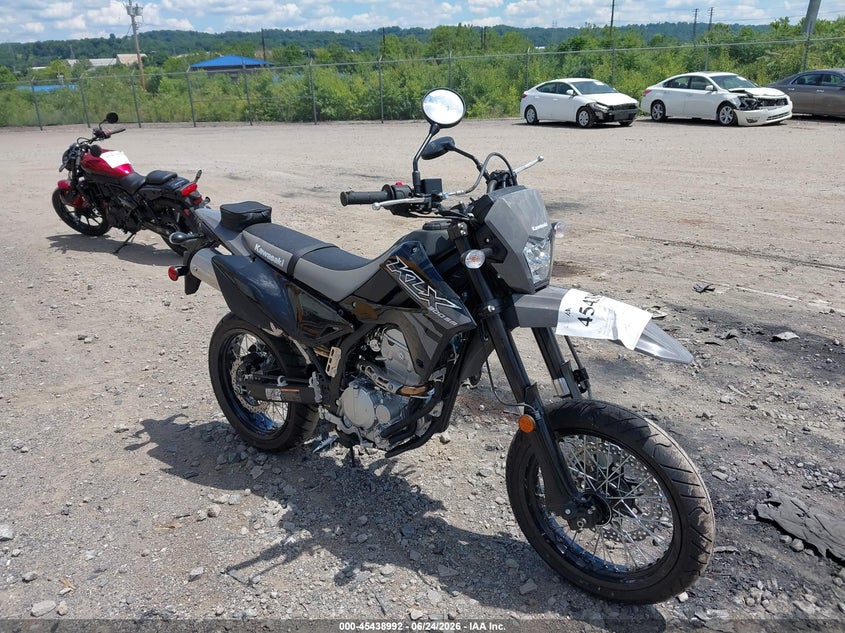 2026 Kawasaki Klx VIN ML5LXBG16TDA47238 IAAI salvage auction — LEFT SIDE, Salvage (Pennsylvania), sold $1,150 on 2026-07-29 (photo 1)