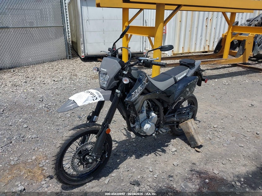 2026 Kawasaki Klx VIN ML5LXBG16TDA47238 IAAI salvage auction — LEFT SIDE, Salvage (Pennsylvania), sold $1,150 on 2026-07-29 (photo 2)
