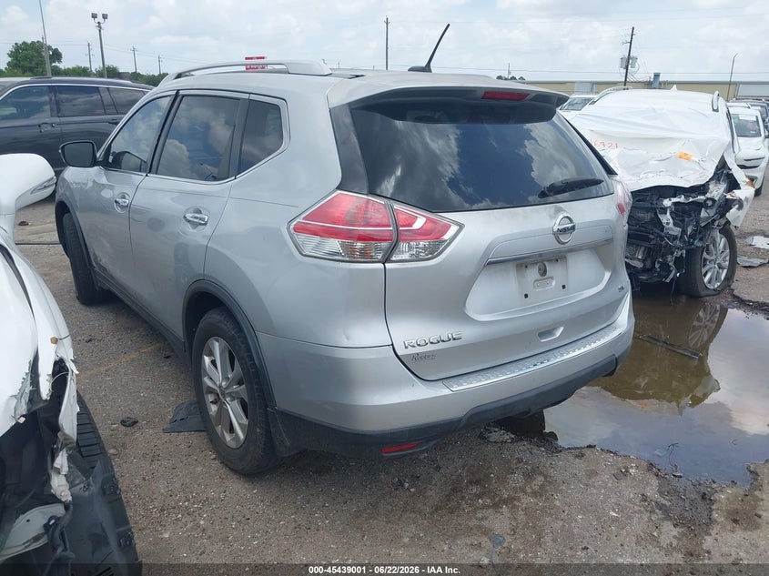 2015 Nissan Rogue VIN KNMAT2MT5FP548670 IAAI salvage auction — SIDE, Salvage (Texas), sold $1,400 on 2026-07-22 (photo 3)