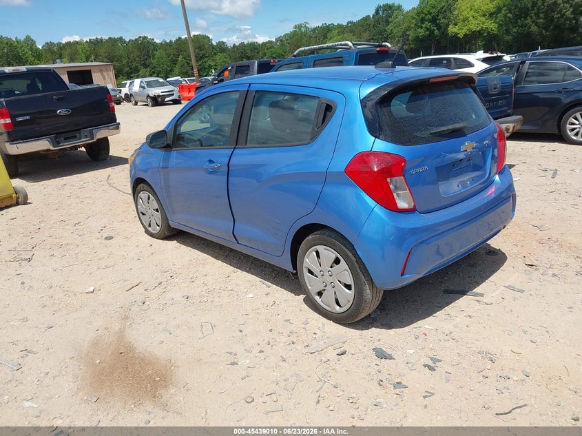 2018 Chevrolet Spark VIN KL8CB6SA5JC423584 IAAI salvage auction — NORMAL WEAR, Clear-Dealer Only (North Carolina), sold $1,650 on 2026-07-20 (photo 3)