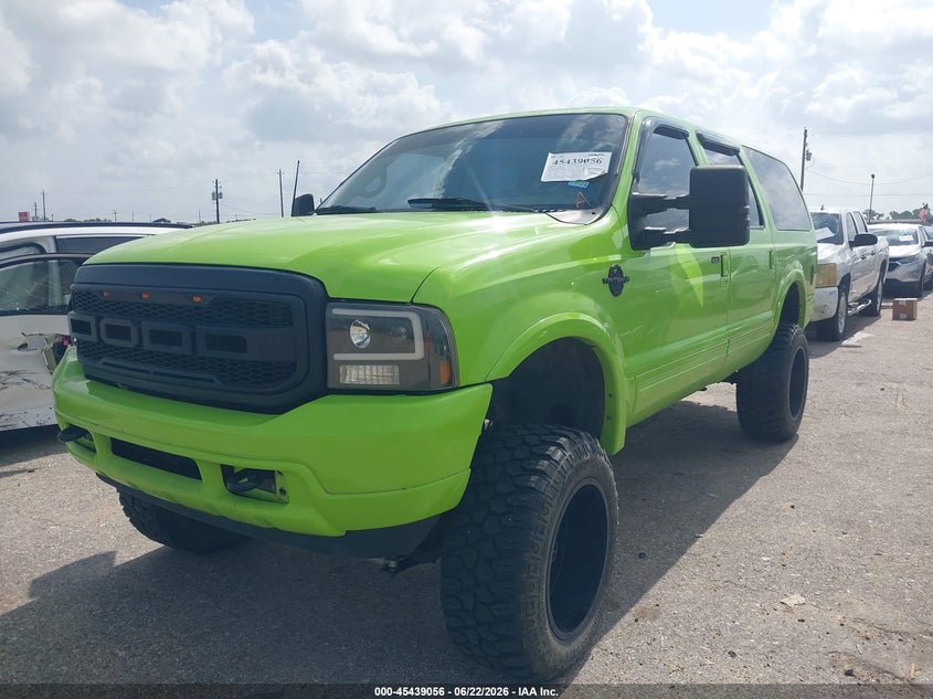 2000 Ford Excursion VIN 1FMNU43S1YED08738 IAAI salvage auction — NORMAL WEAR, Original (Texas), sold $2,500 on 2026-07-08 (photo 2)