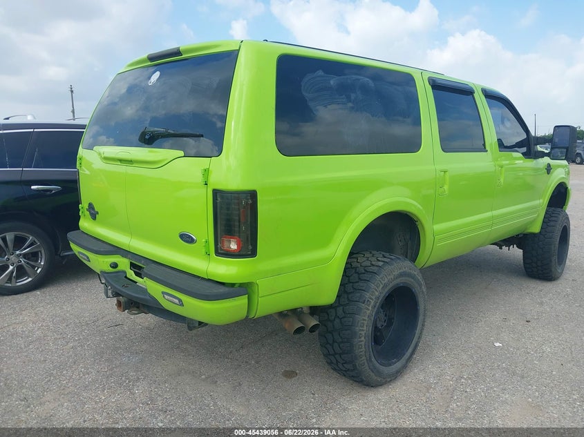 2000 Ford Excursion VIN 1FMNU43S1YED08738 IAAI salvage auction — NORMAL WEAR, Original (Texas), sold $2,500 on 2026-07-08 (photo 4)