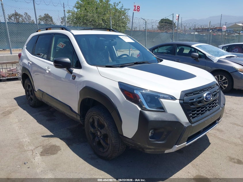 2022 Subaru Forester VIN JF2SKAMCXNH528975 IAAI salvage auction — WATER/FLOOD, Salvage (California), sold $9,650 on 2026-07-08 (photo 1)