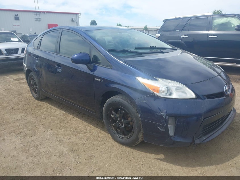 2012 Toyota Prius VIN JTDKN3DU1C1543901 IAAI salvage auction — RIGHT SIDE, Clear (Washington), sold $400 on 2026-07-21 (photo 1)