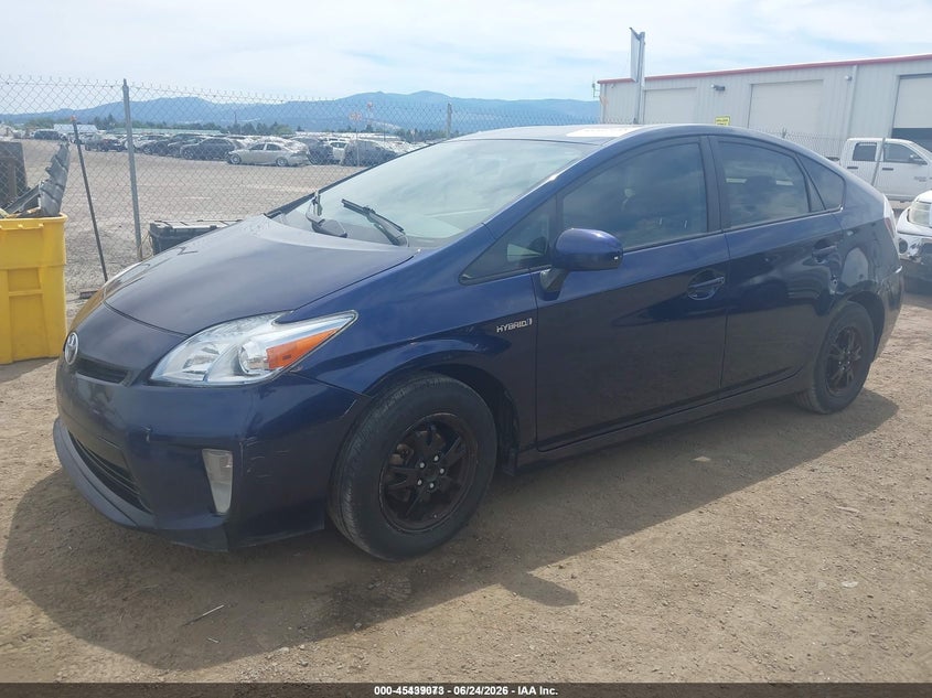 2012 Toyota Prius VIN JTDKN3DU1C1543901 IAAI salvage auction — RIGHT SIDE, Clear (Washington), sold $400 on 2026-07-21 (photo 2)