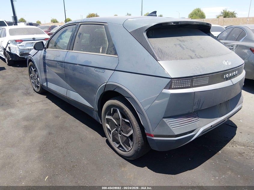 2022 Hyundai Ioniq 5 VIN KM8KMDAF4NU084374 IAAI salvage auction — RIGHT FRONT, Salvage Certificate (California), sold $5,800 on 2026-07-26 (photo 3)