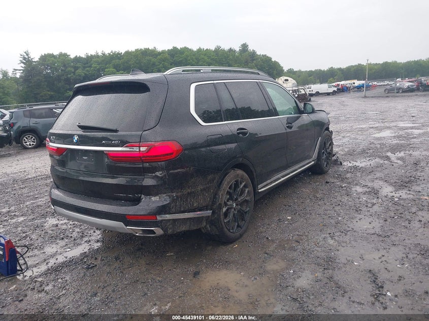 2021 BMW X7 VIN 5UXCW2C07M9F32352 IAAI salvage auction — FRONT END, Mv-907A (New York), sold $15,100 on 2026-07-28 (photo 4)