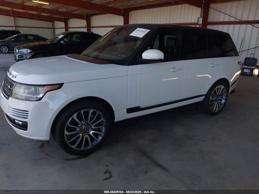 2016 Land rover RANGE ROVER VIN SALGS2EF7GA267070 IAAI salvage auction — NORMAL WEAR, Clear - Dealer Only (California), sold $3,000 on 2026-07-28 (photo 2)