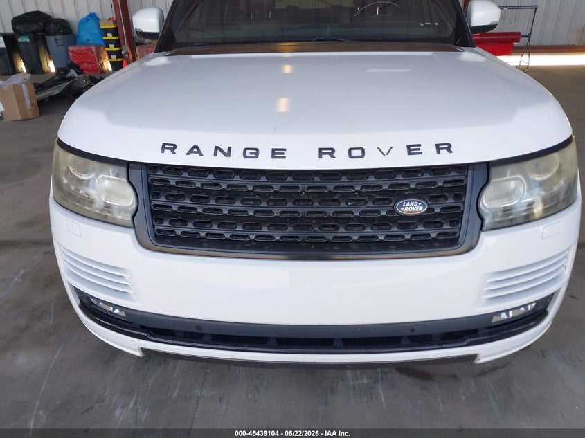 2016 Land rover RANGE ROVER VIN SALGS2EF7GA267070 IAAI salvage auction — NORMAL WEAR, Clear - Dealer Only (California), sold $3,000 on 2026-07-28 (photo 6)